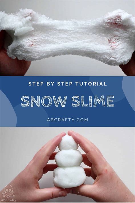 instant snow for slime|homemade snow slime recipe.